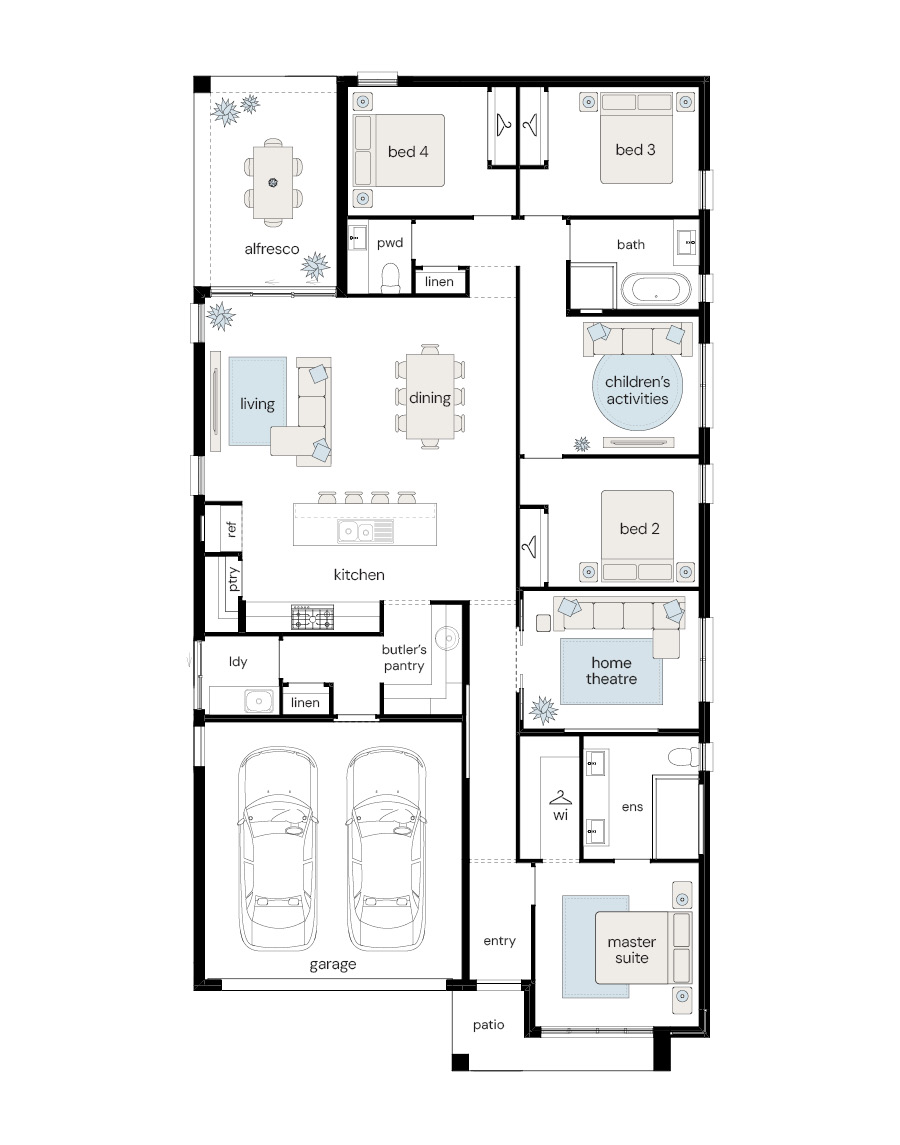 Complete by McDonald Jones at Sussex Inlet Golf Village - Sussex Inlet - Lot 238 Floorplan