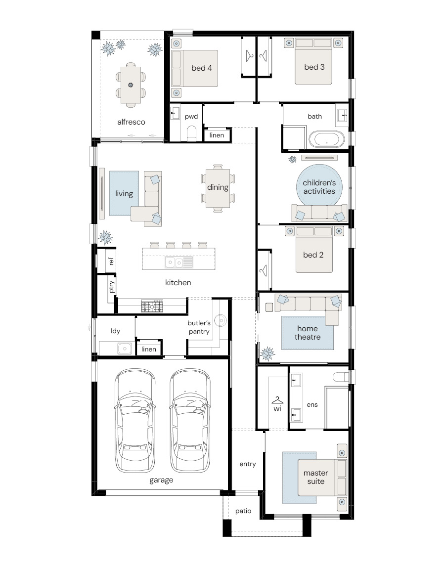 Complete by McDonald Jones at Sussex Inlet Golf Village - Sussex Inlet - Lot 276 Floorplan