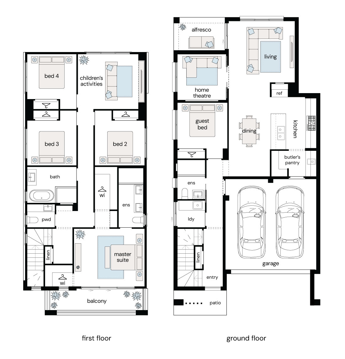 Complete by McDonald Jones at The Gables - Gables - Lot 2002 Floorplan