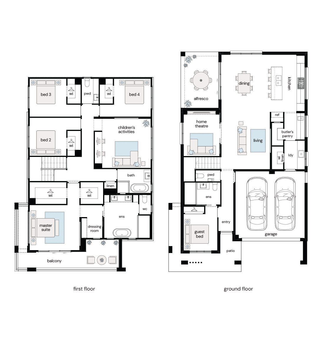 Complete by McDonald Jones at The Gables - Gables - Lot 2004 Floorplan