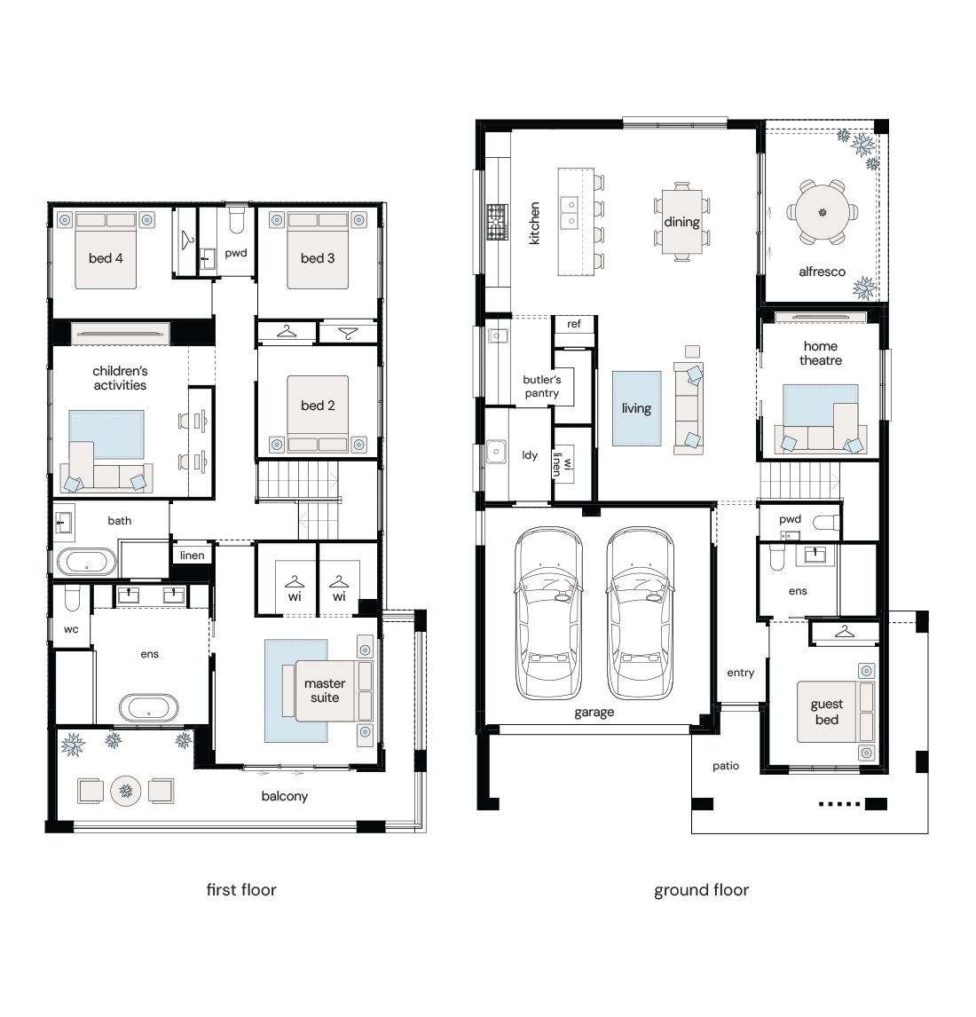 Complete by McDonald Jones at The Gables - Gables - Lot 2005 Floorplan