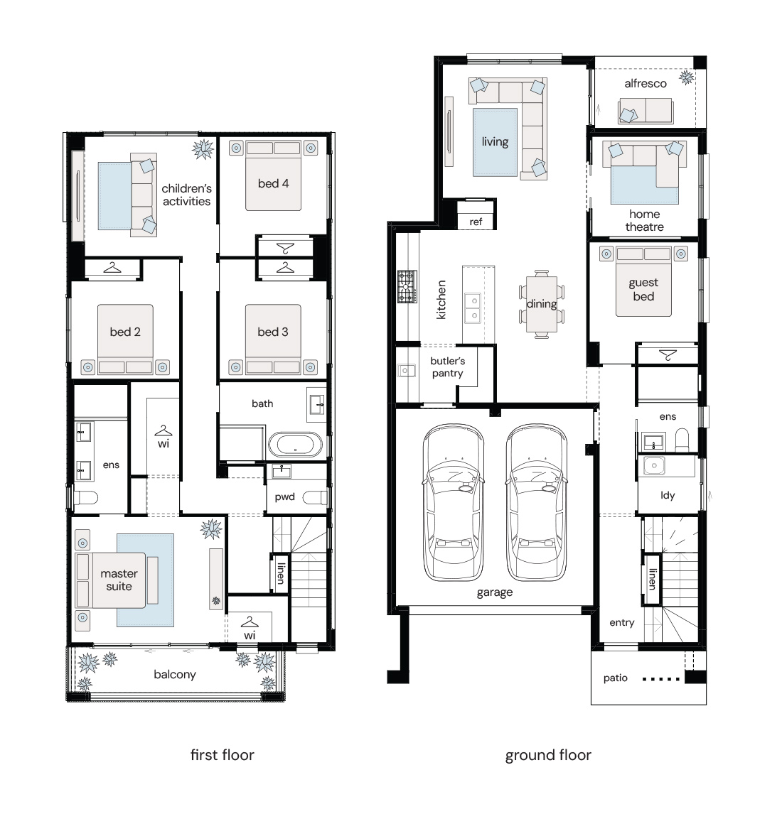 Complete by McDonald Jones at The Gables - Gables - Lot 2007 Floorplan