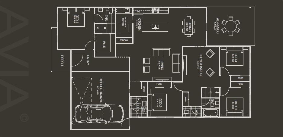 Coolibah Estate - Lowood - Lot 8 Floorplan