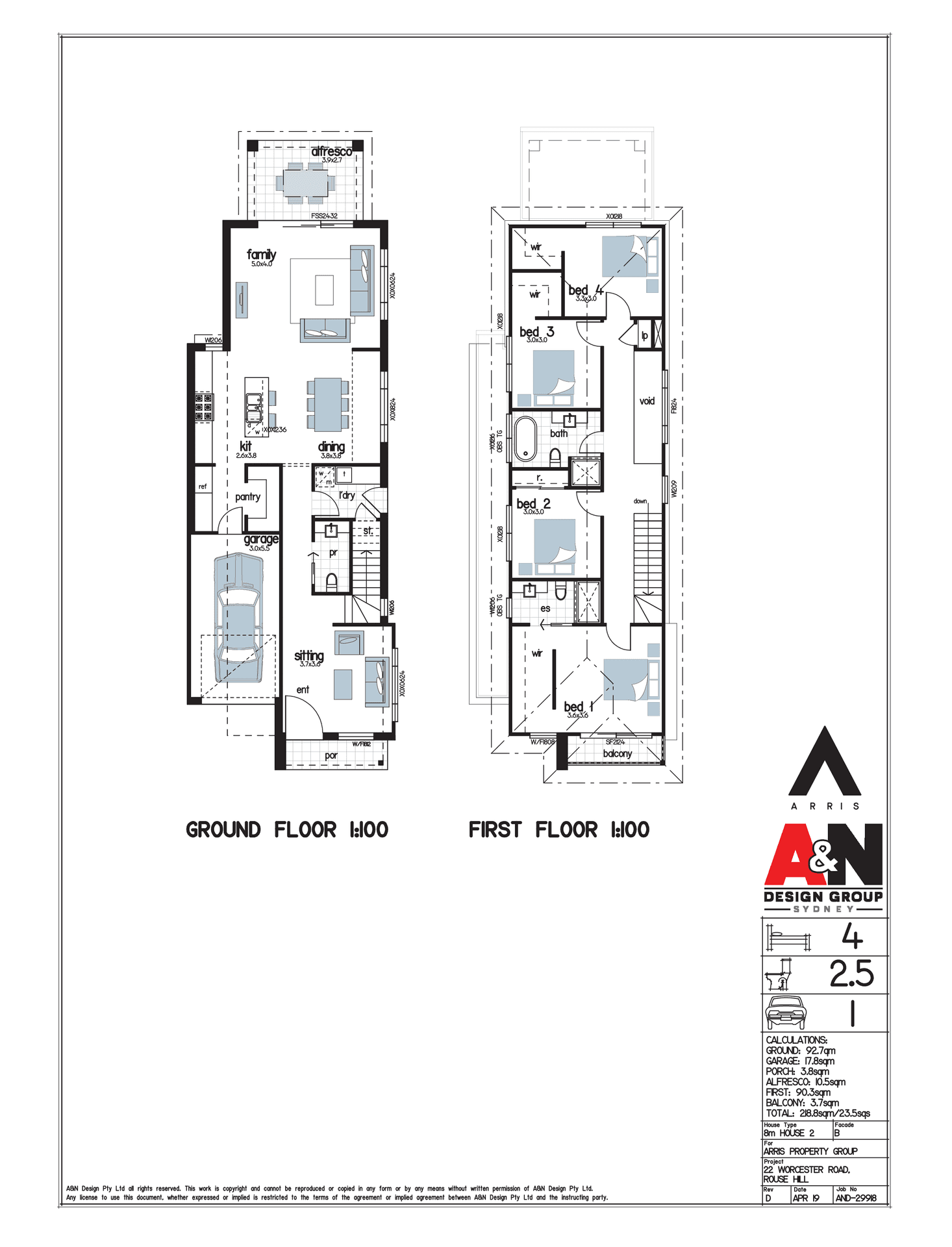 Cornerstone Estate - Rouse Hill - Lot 105