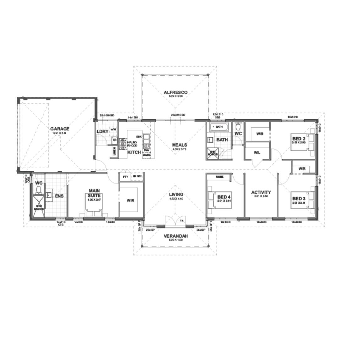 Dandalup Ranges Estate - North Dandalup Floorplan