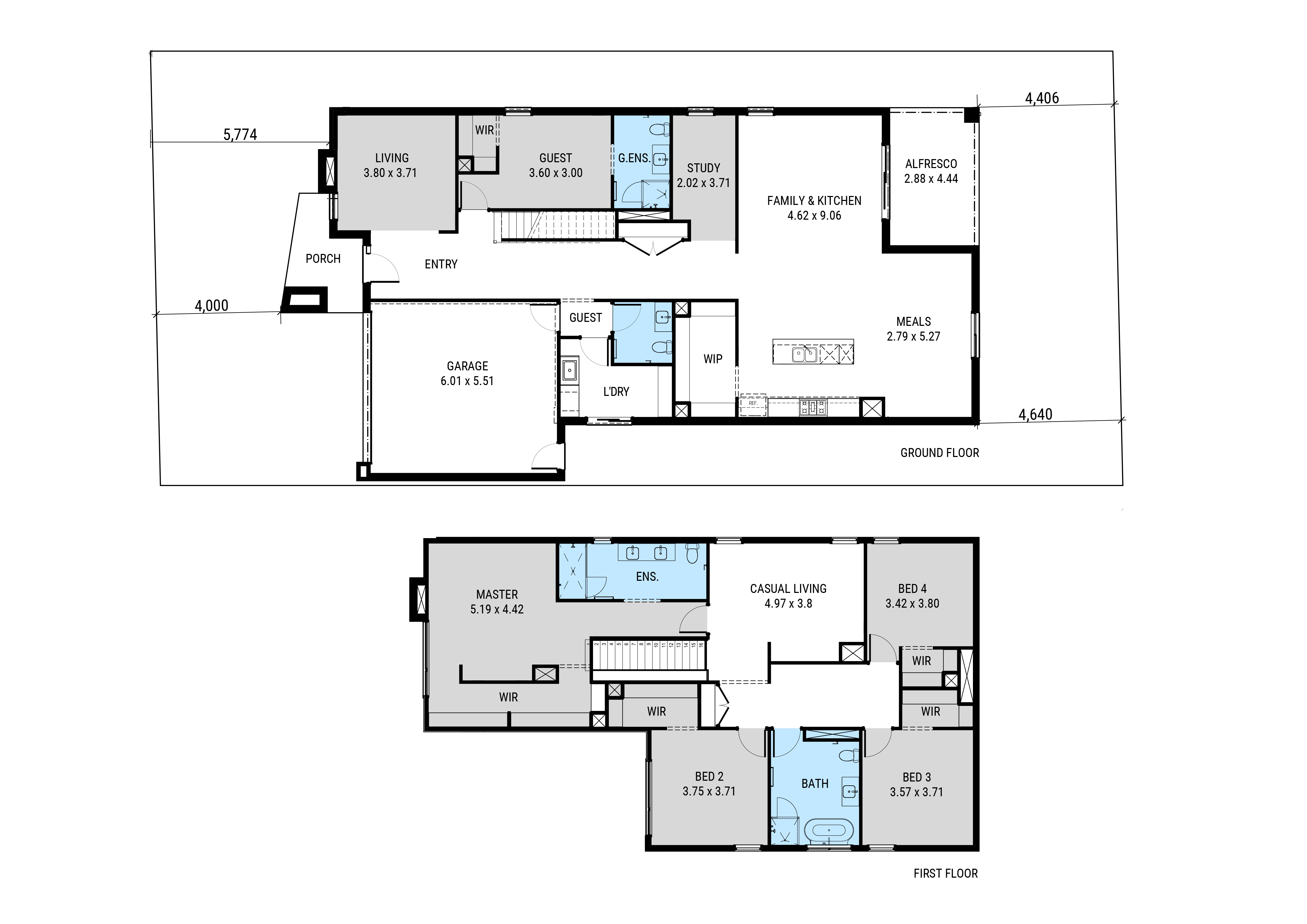 Davis Vineyard Estate - Diggers Rest - Lot 504A Floorplan