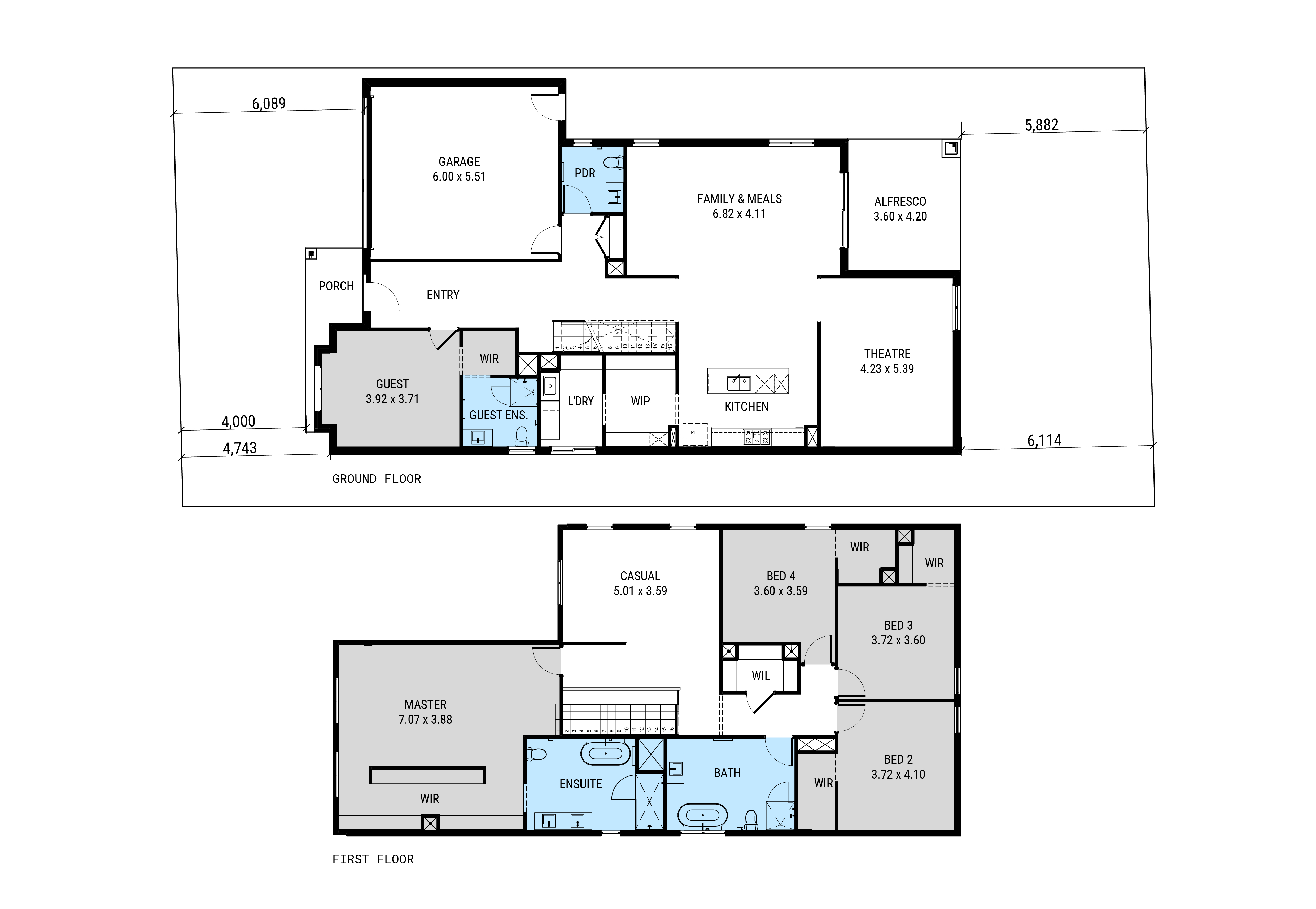 Davis Vineyard Estate - Diggers Rest - Lot 506A Floorplan