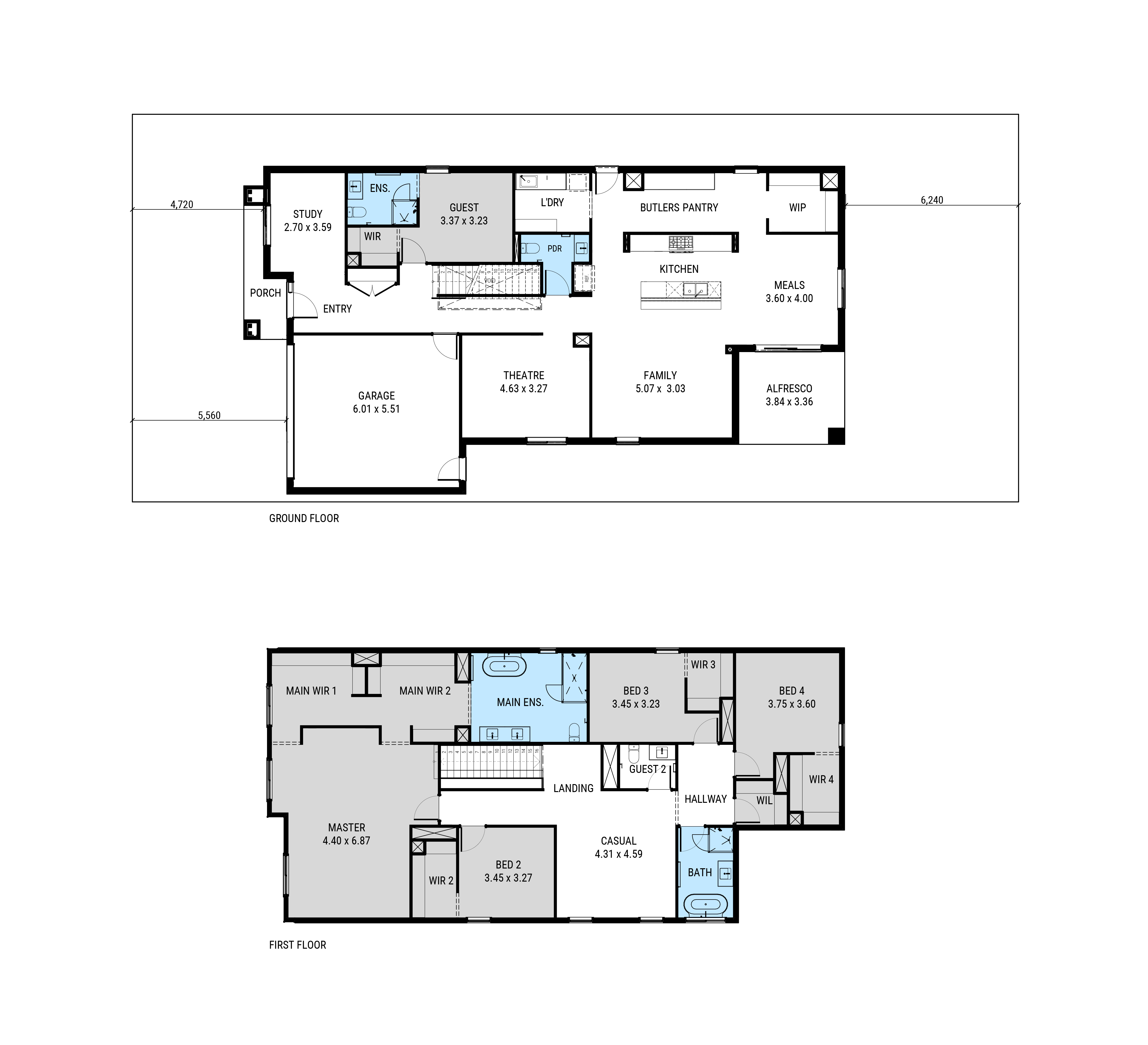 Davis Vineyard Estate - Diggers Rest - Lot 521A Floorplan