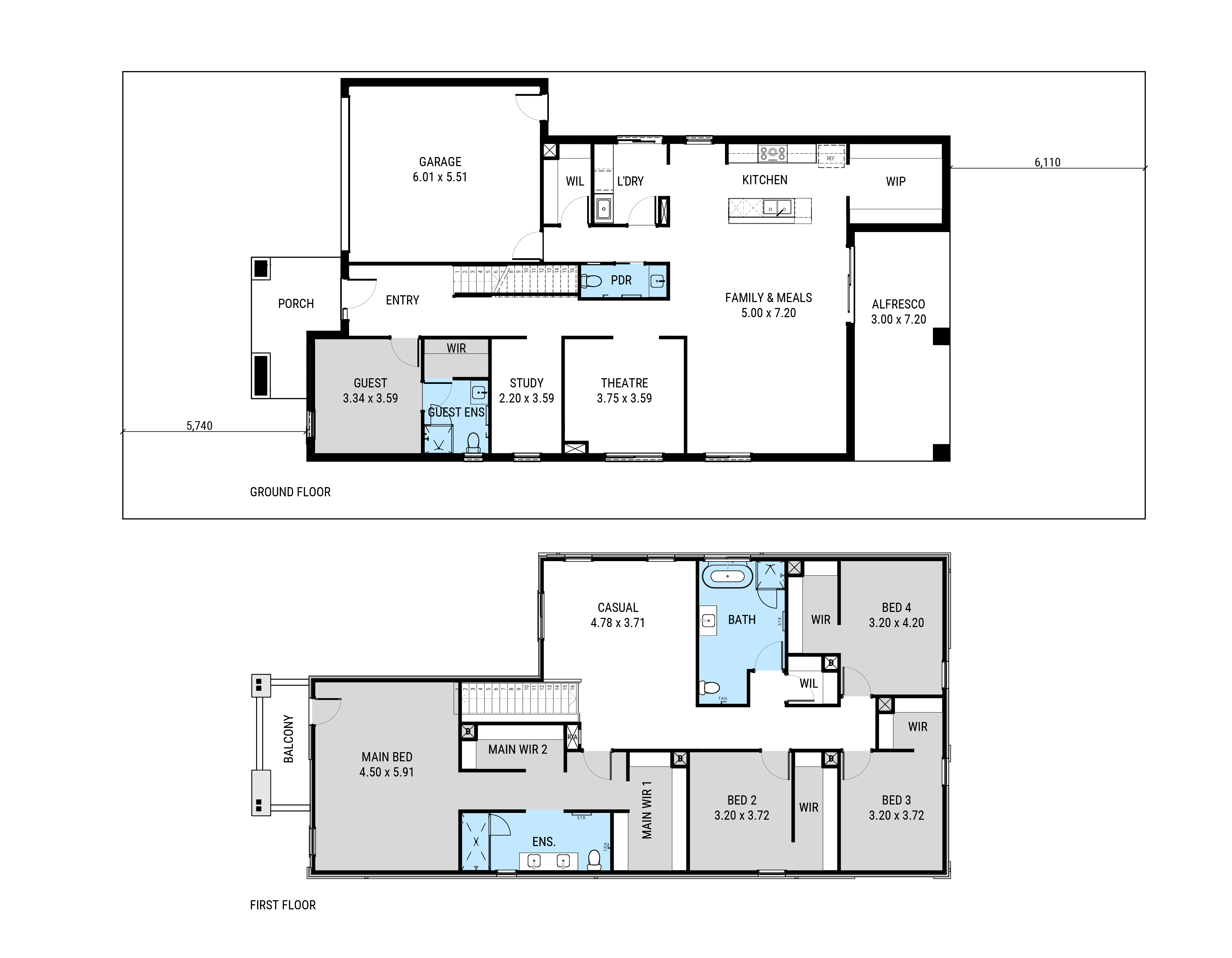 Davis Vineyard Estate - Diggers Rest - Lot 522A Floorplan