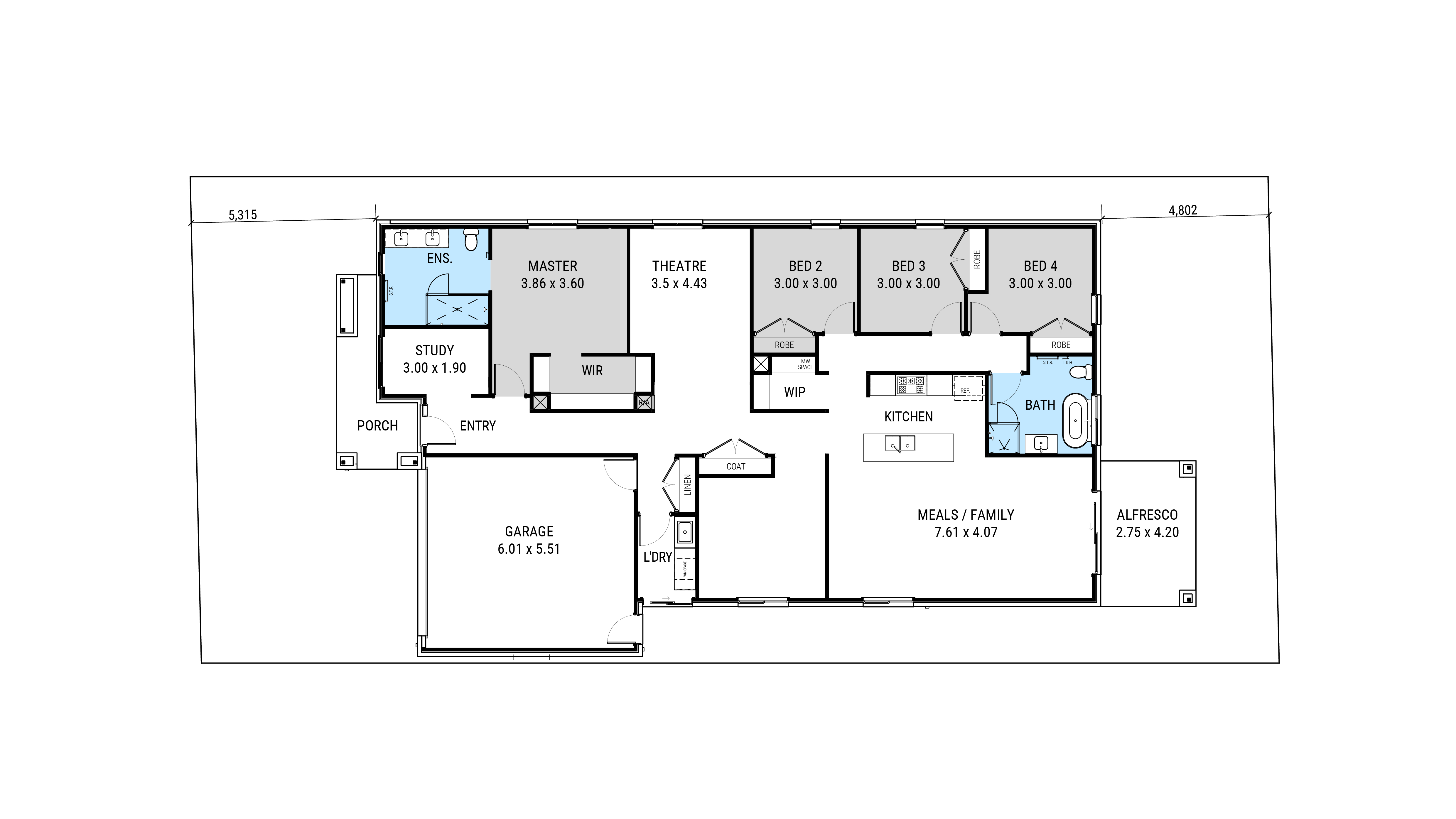 Davis Vineyard Estate - Diggers Rest - Lot 904 Floorplan