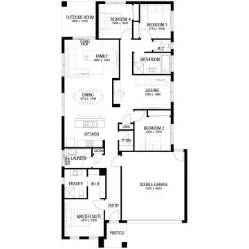 Dunhelen Estate - Greenvale - Lot 211 Floorplan