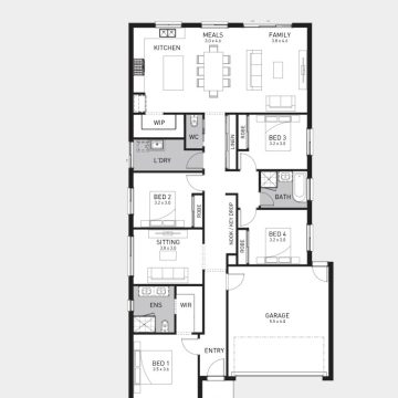 Dunhelen Estate - Greenvale - Lot 211 Floorplan