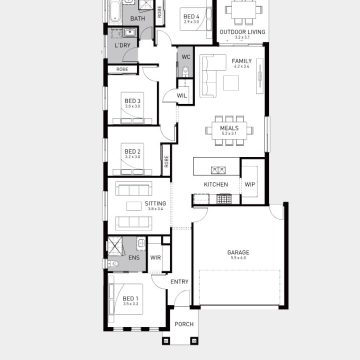 Dunhelen Estate - Greenvale - Lot 222 Floorplan