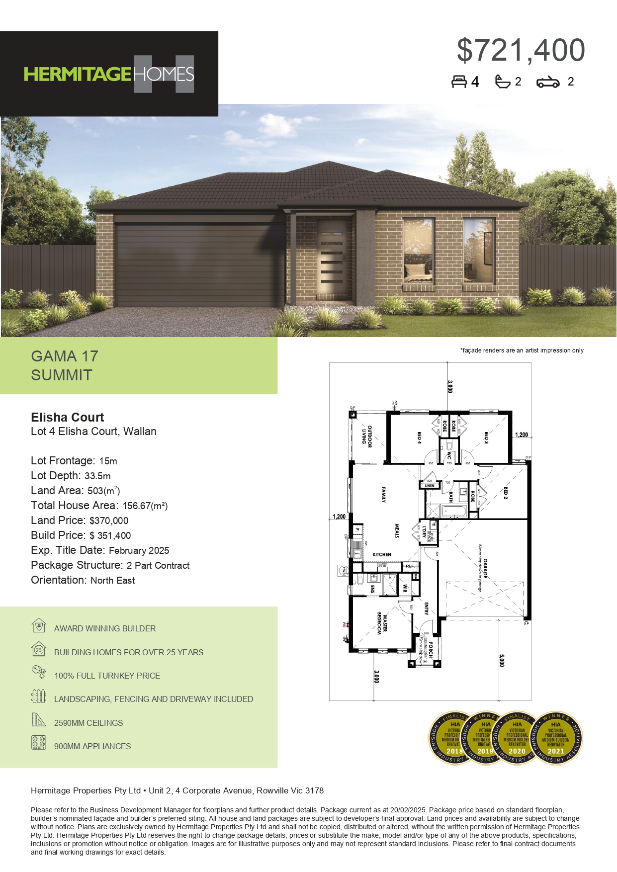 Elisha Court Estate - Wallan - Lot 4