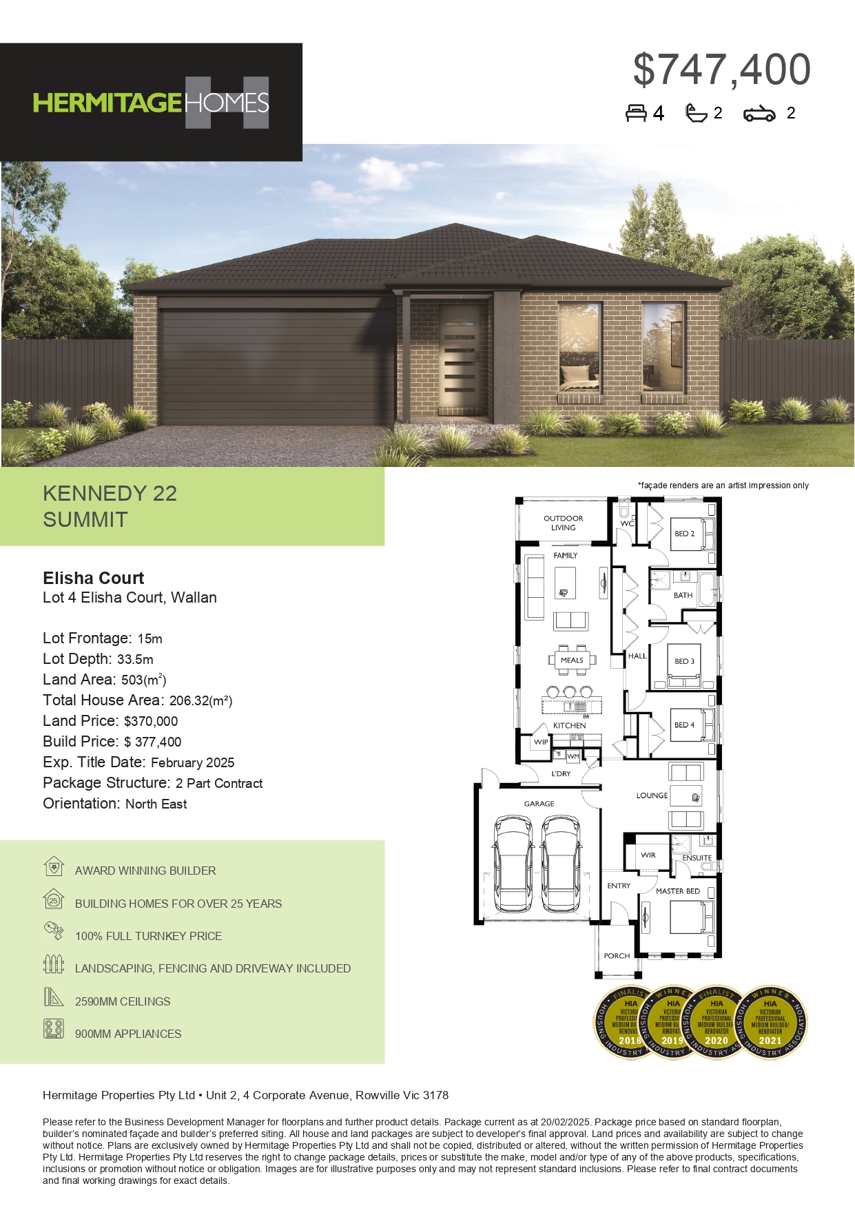 Elisha Court Estate - Wallan - Lot 4