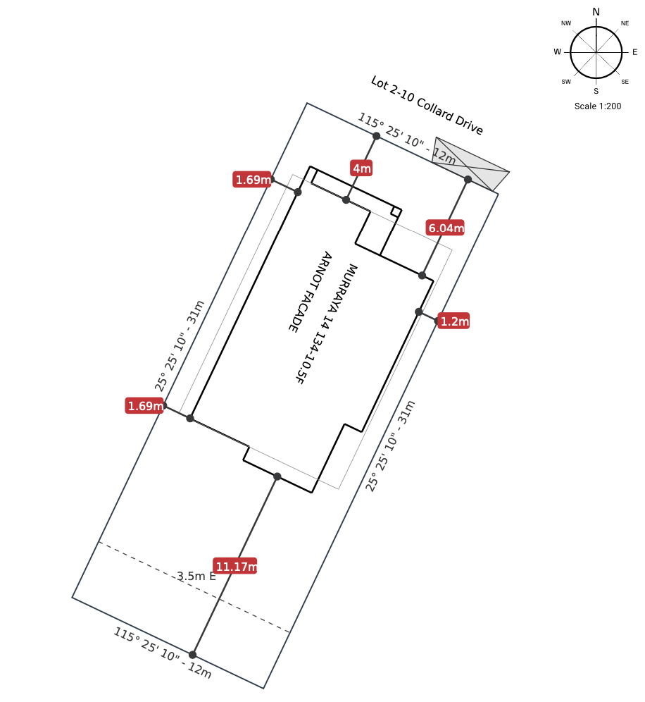 Emerald Views Estate - Diamond Creek - Lot 6 Aerial