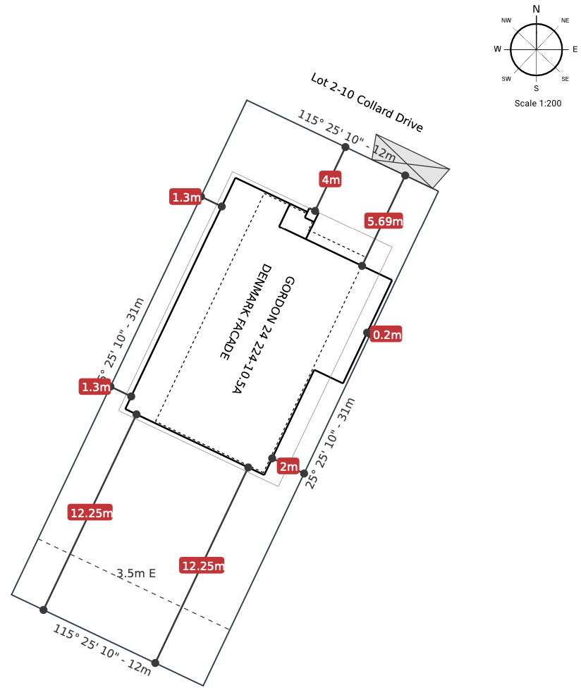 Emerald Views Estate - Diamond Creek - Lot 8 Aerial