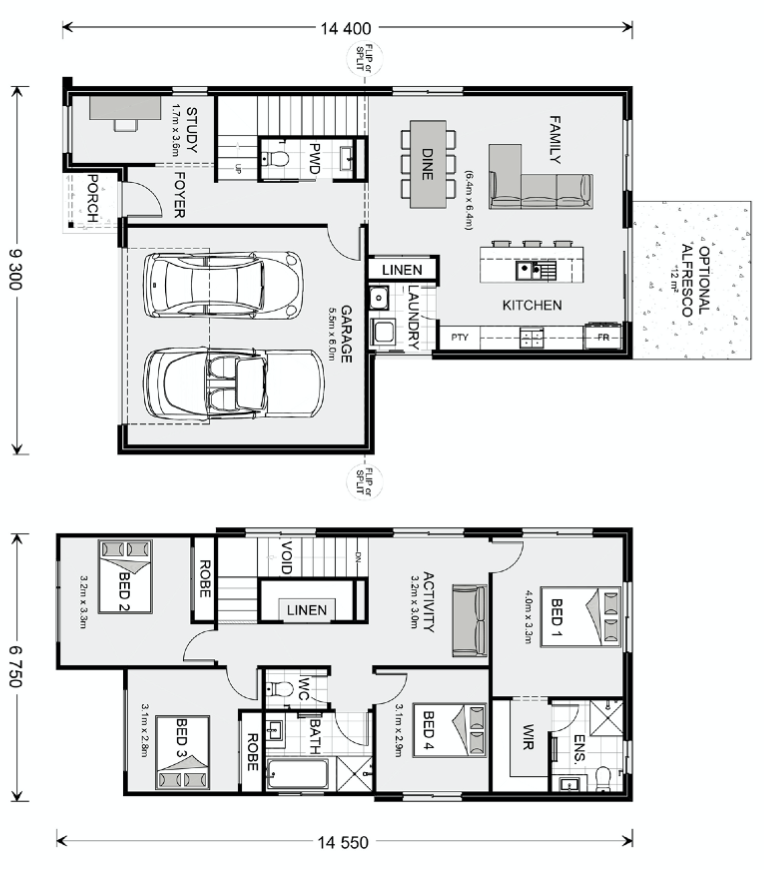 Emerald Views Estate - Diamond Creek - Lot 10 Floorplan