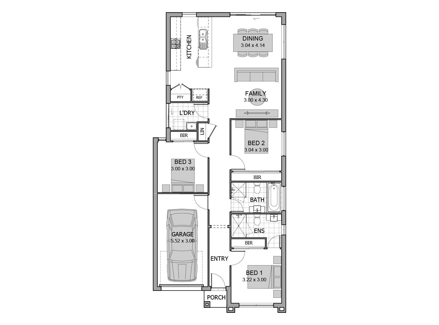 Eucalypt Grove Estate - Austral - Lot 202 Floorplan