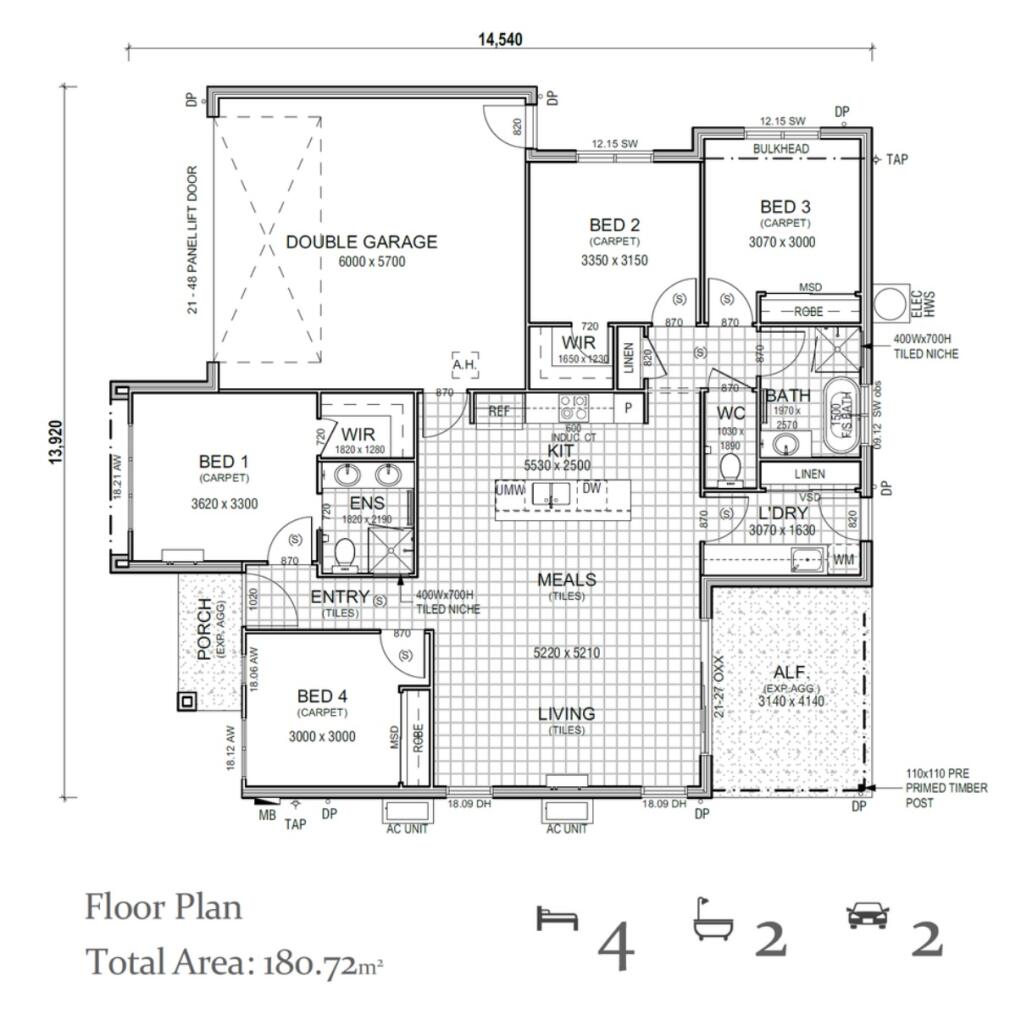 Fern View Estate - Bracken Ridge - Lot 206 Floorplan