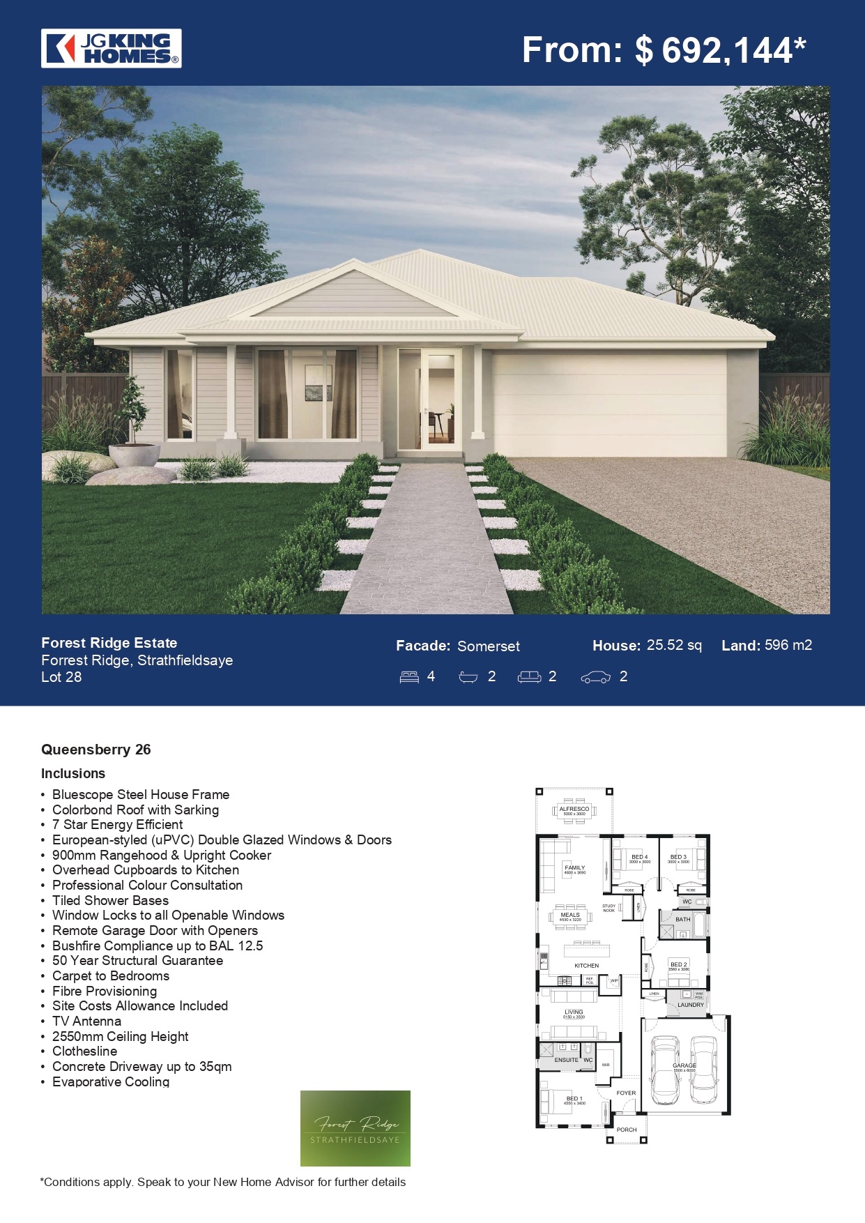 Forest Ridge Estate - Strathfieldsaye - Lot 28