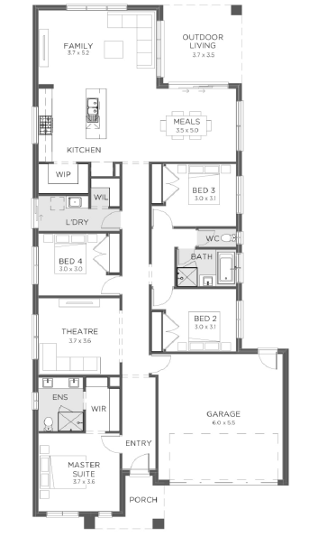 Harli Estate - Cranbourne West - Lot 422 Floorplan