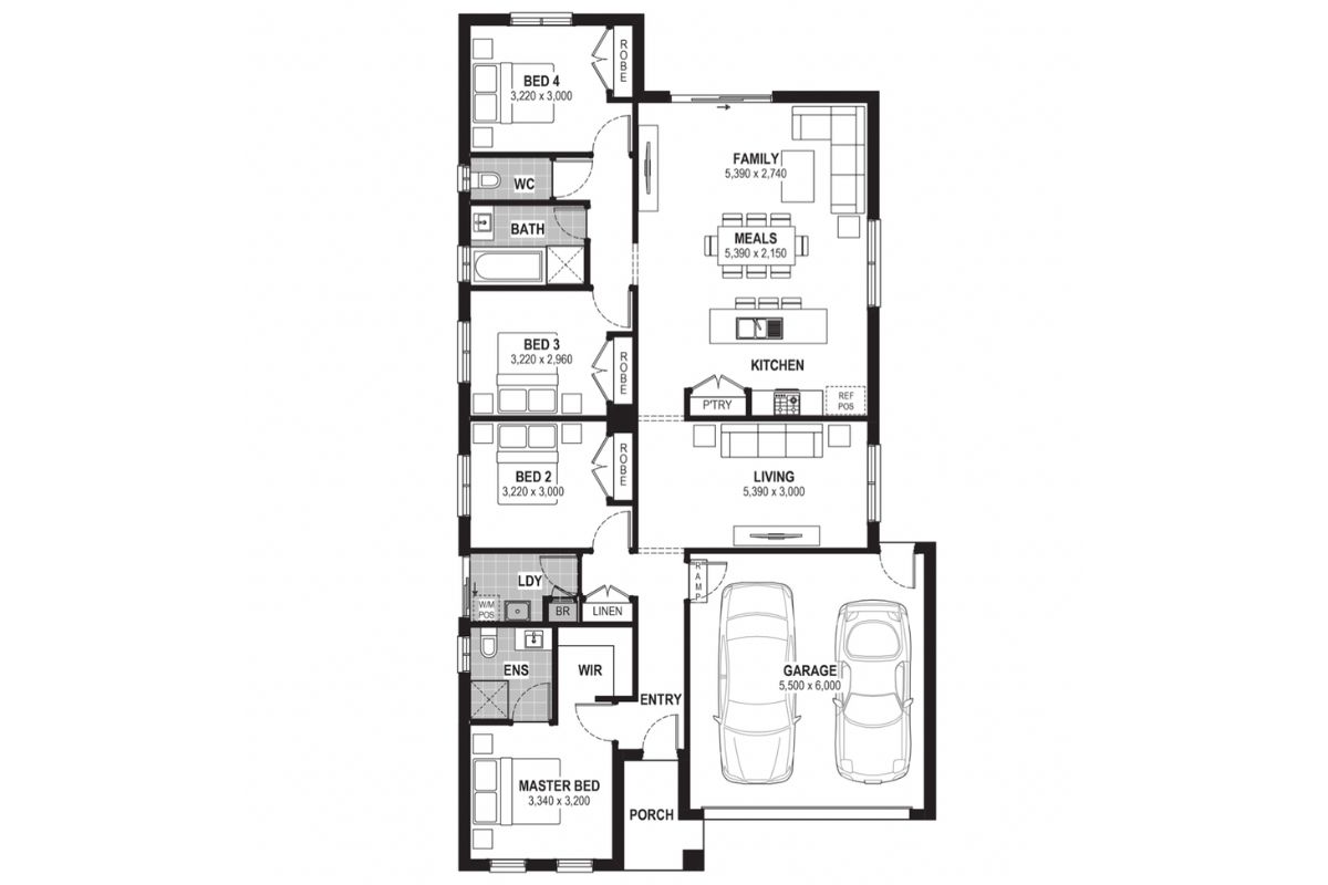 Heritage Estate - Moe - Lot 17 Floorplan