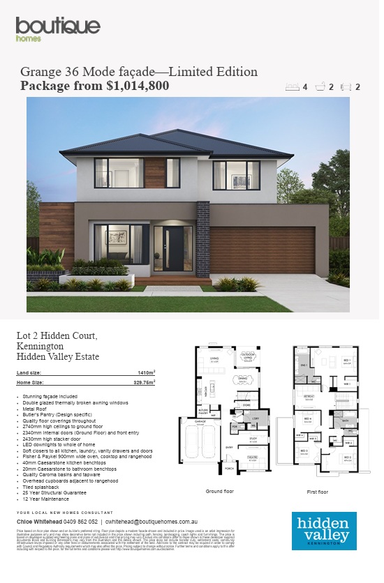 Hidden Valley Estate - Kennington - Lot 2