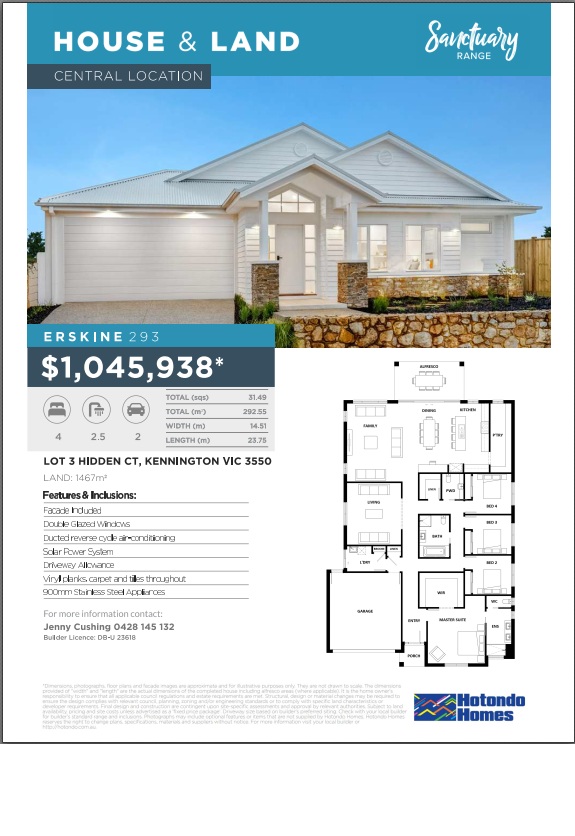 Hidden Valley Estate - Kennington - Lot 3