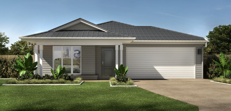 Highland Estate - Walloon - Lot 208 Façade