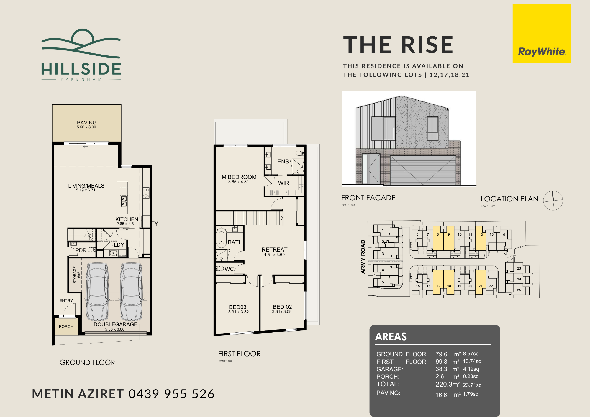 Hillside - Pakenham - Lot 21 Floorplan