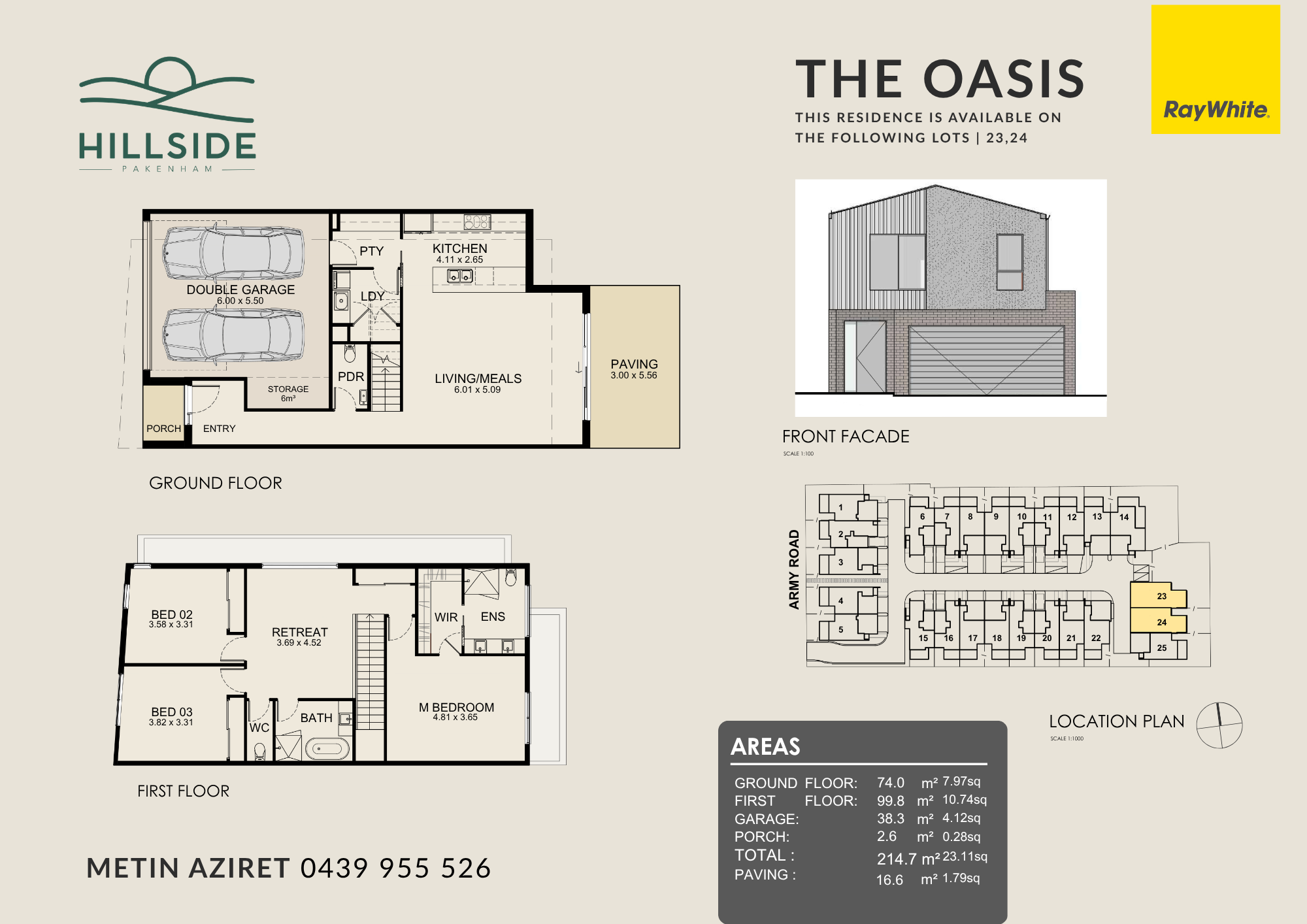 Hillside - Pakenham - Lot 24 Floorplan