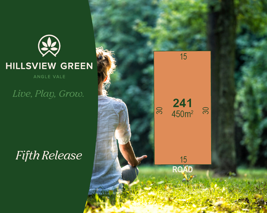 Hillsview Green Estate - Angle Vale - Lot 241