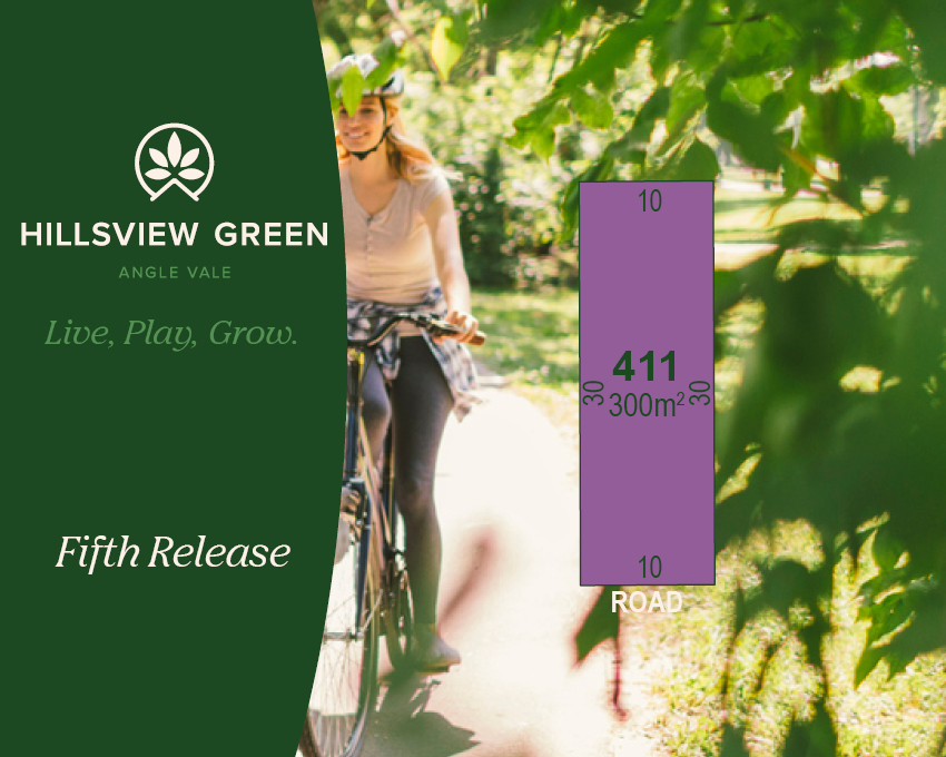 Hillsview Green Estate - Angle Vale - Lot 411