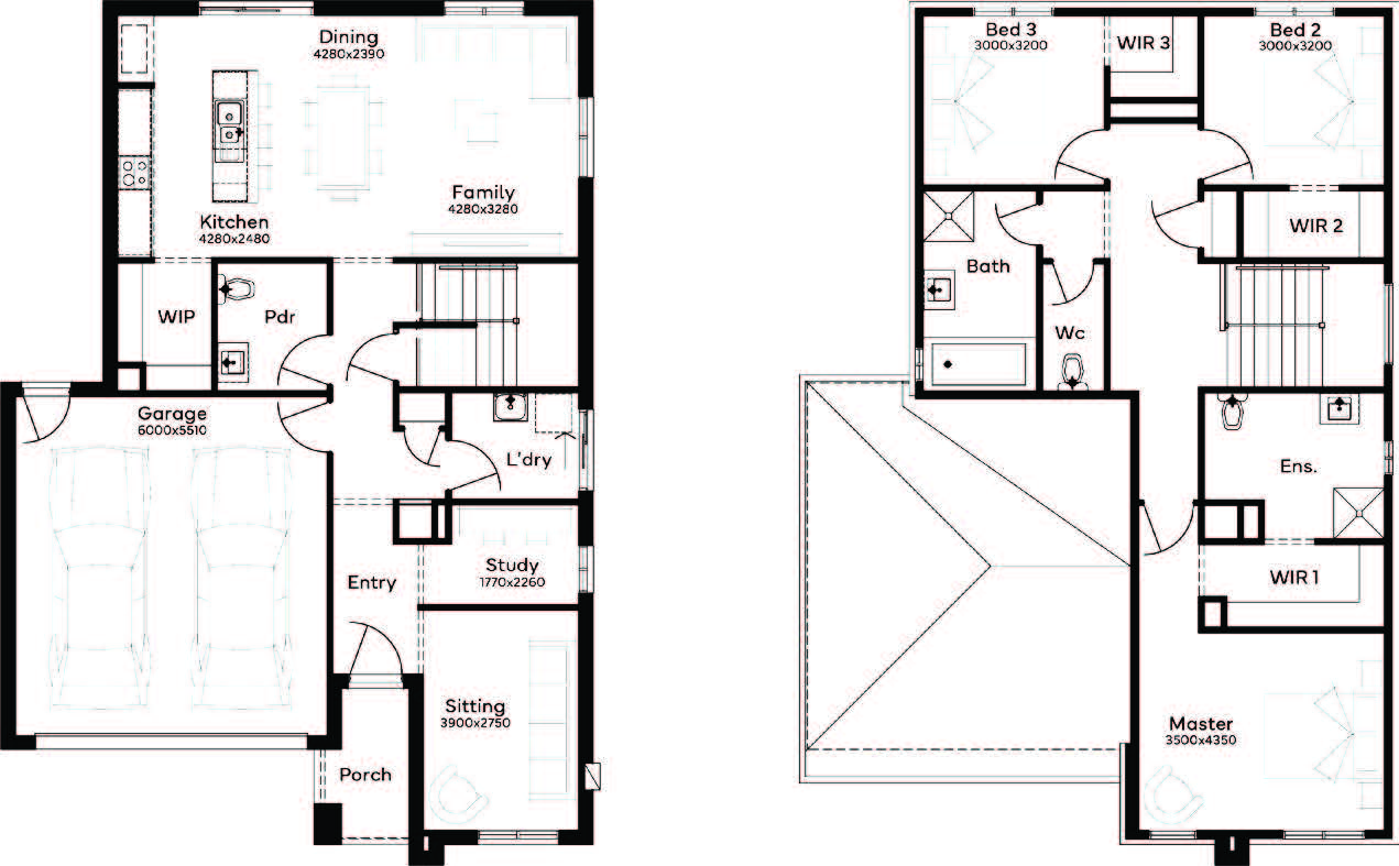 Kaylana Estate - Tarneit - Lot 308 Floorplan