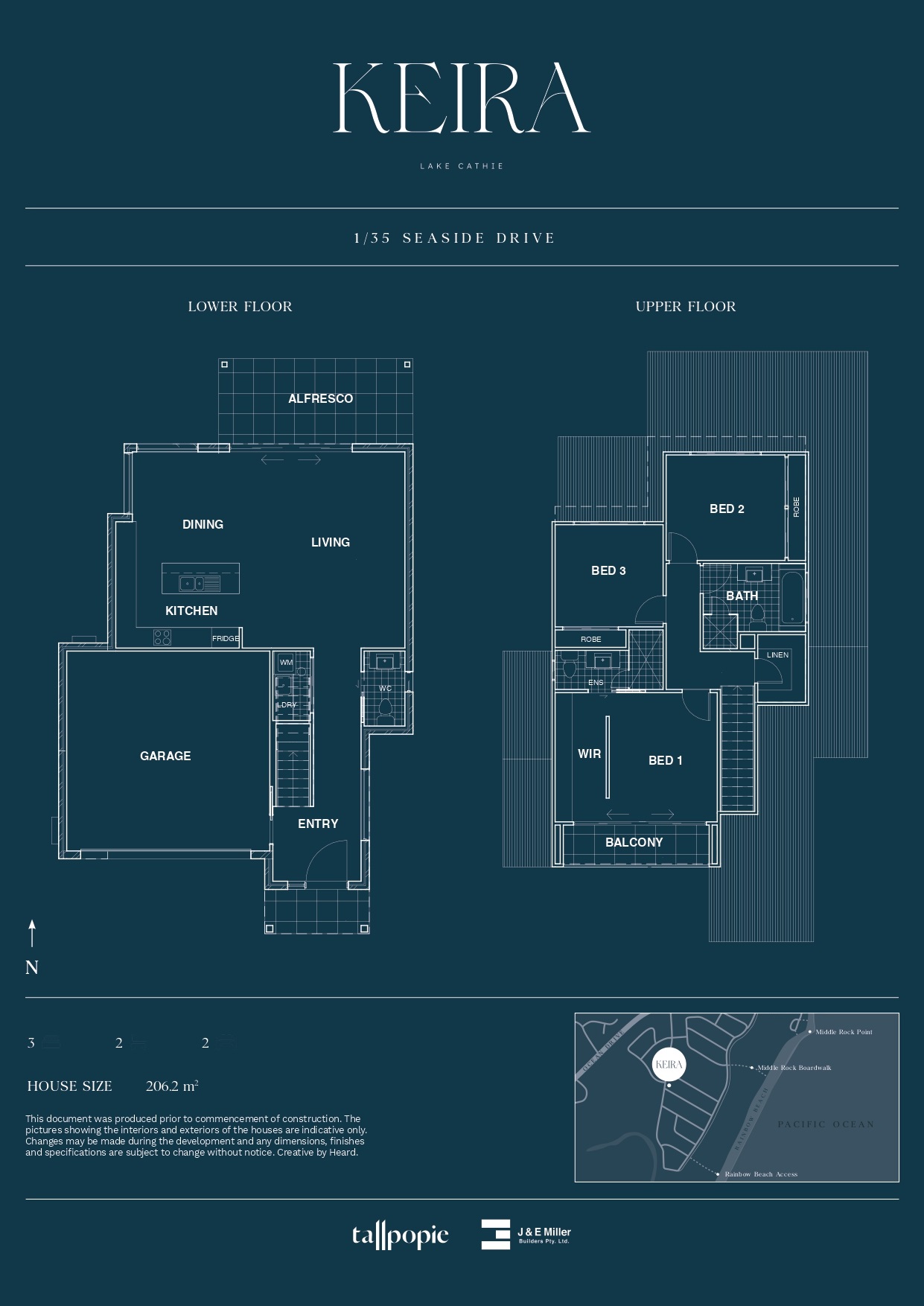 Keira Townhomes - Lake Cathie - TH Lot 1_b