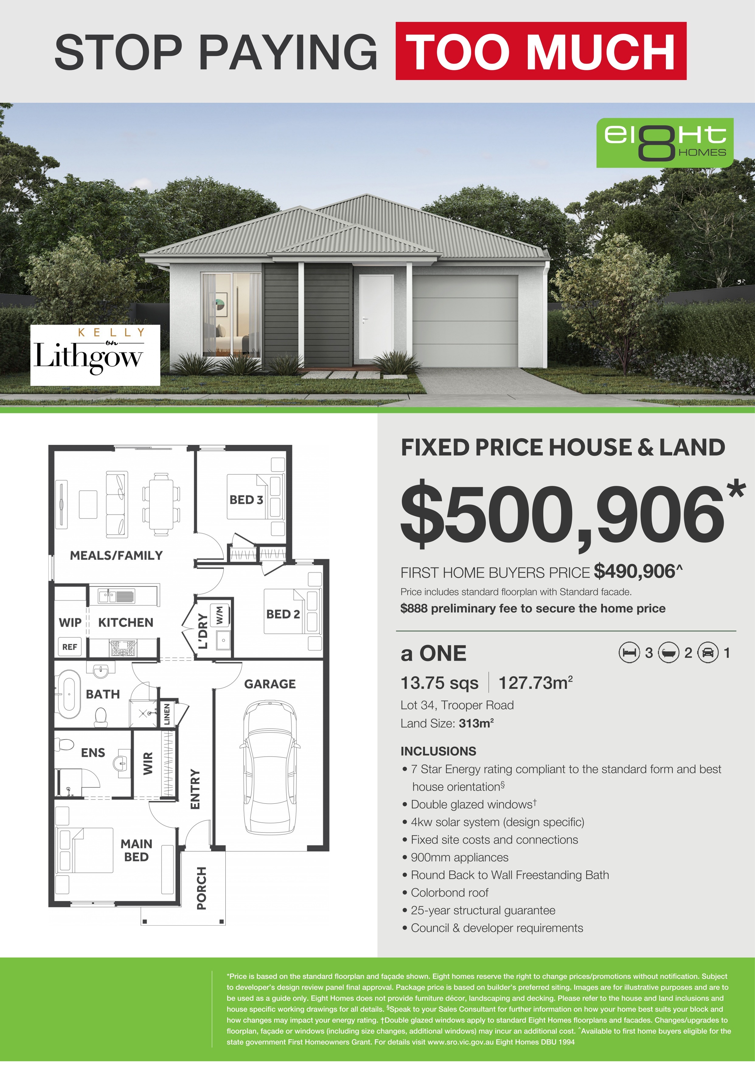 Kelly on Lithgow Estate - Beveridge - Lot 34 Other