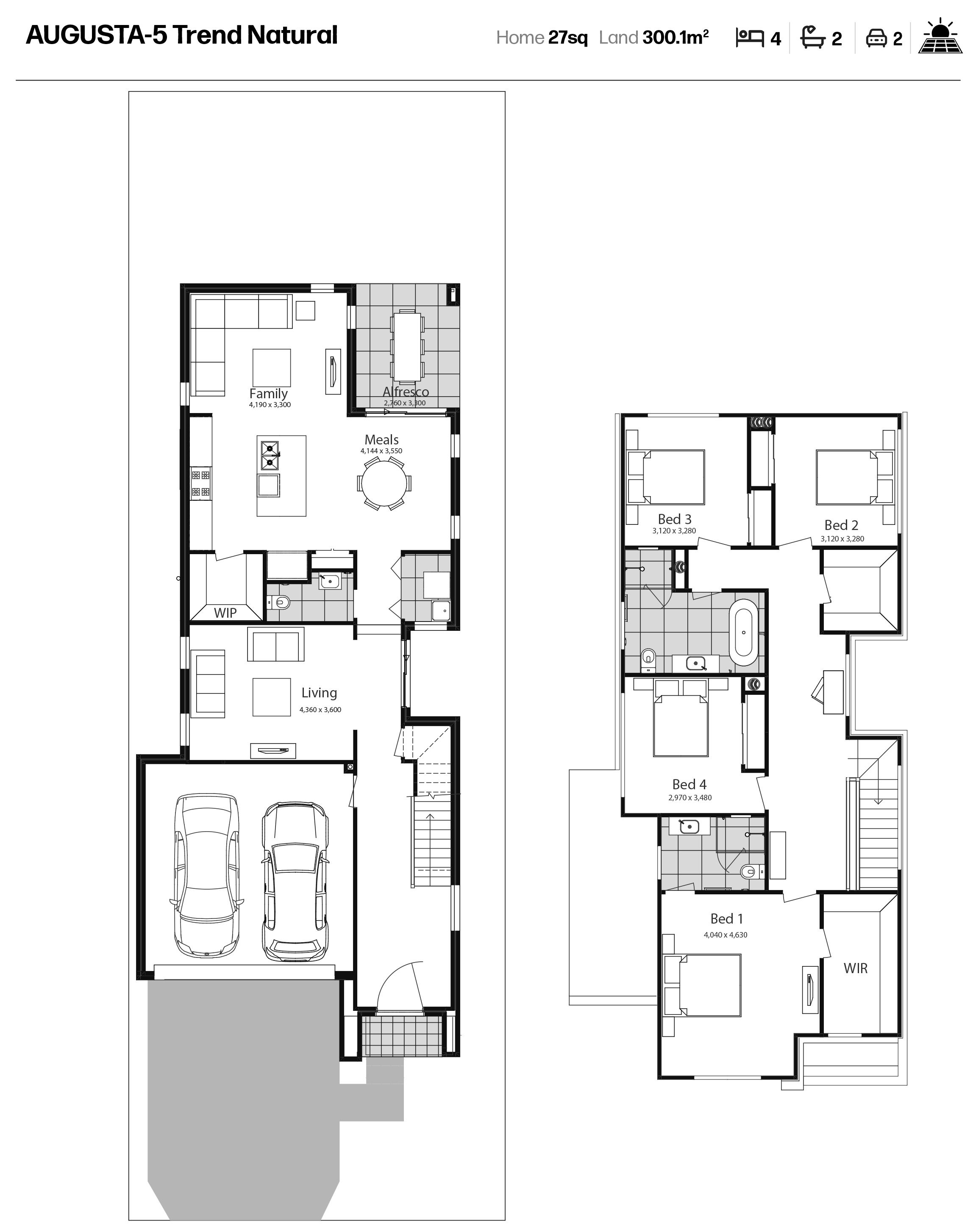 Killarney Estate - Box Hill - Lot 1709 Floorplan
