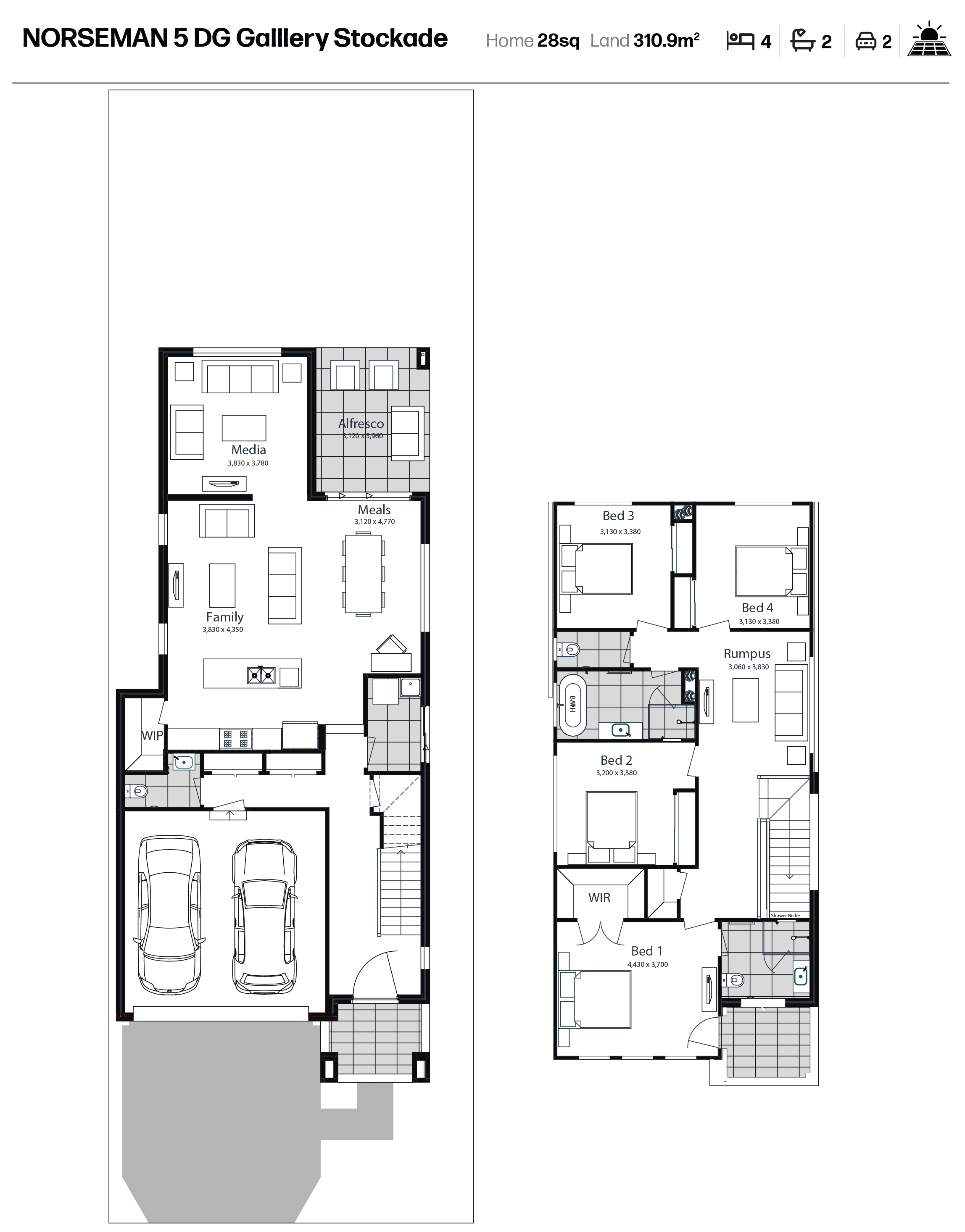 Killarney Estate - Box Hill - Lot 1728 Floorplan