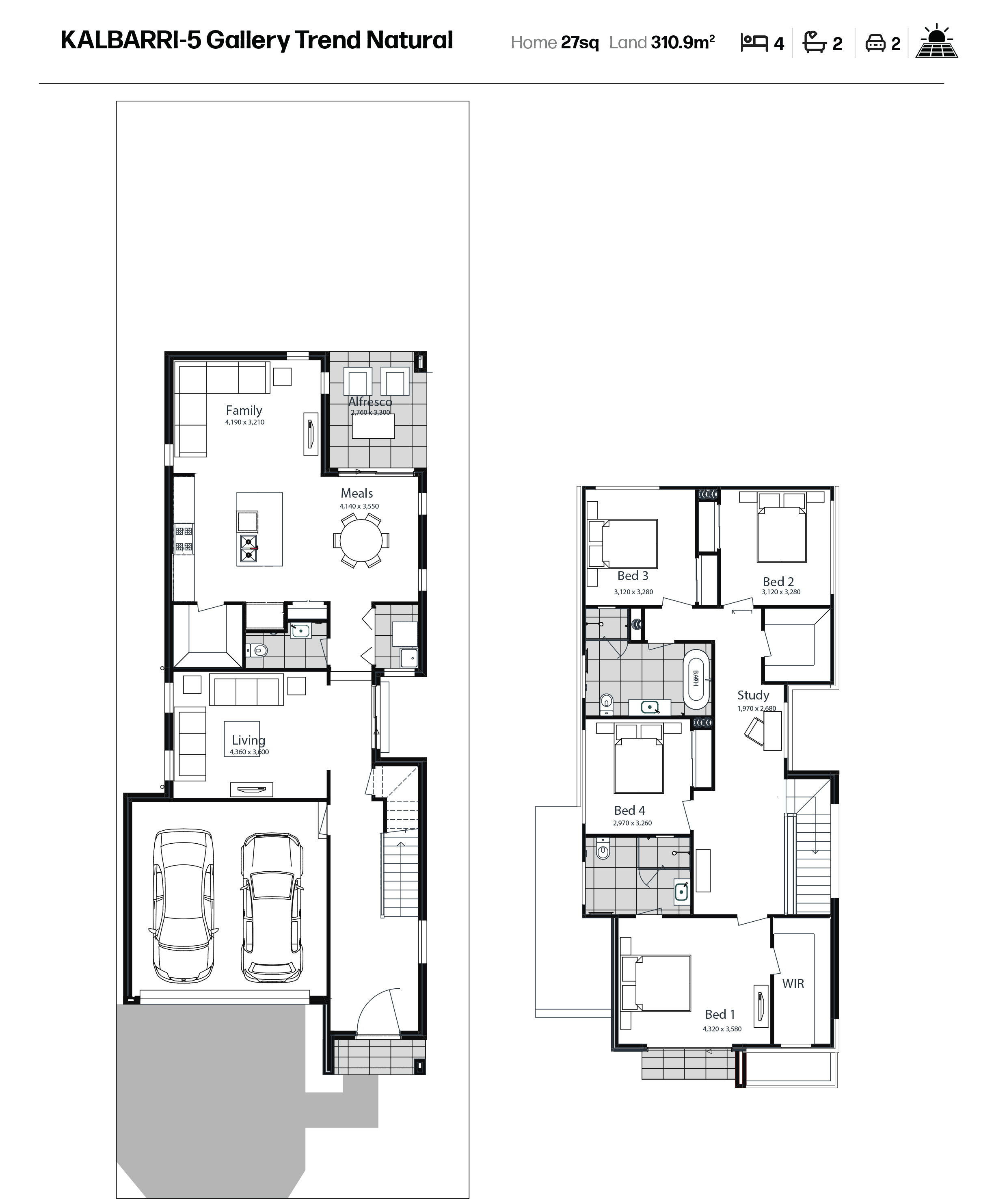 Killarney Estate - Box Hill - Lot 1729 Floorplan