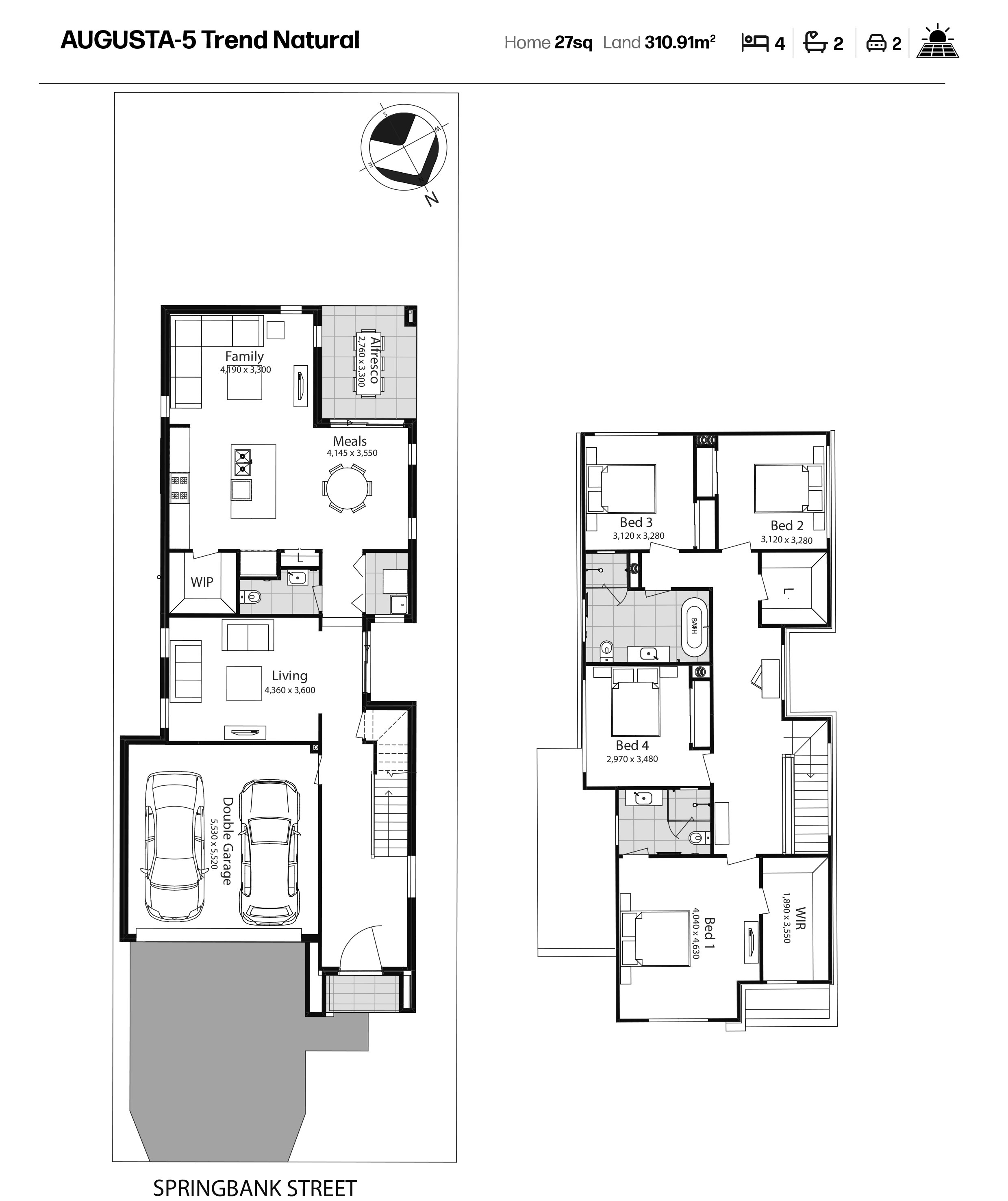 Killarney Estate - Box Hill - Lot 1733 Floorplan