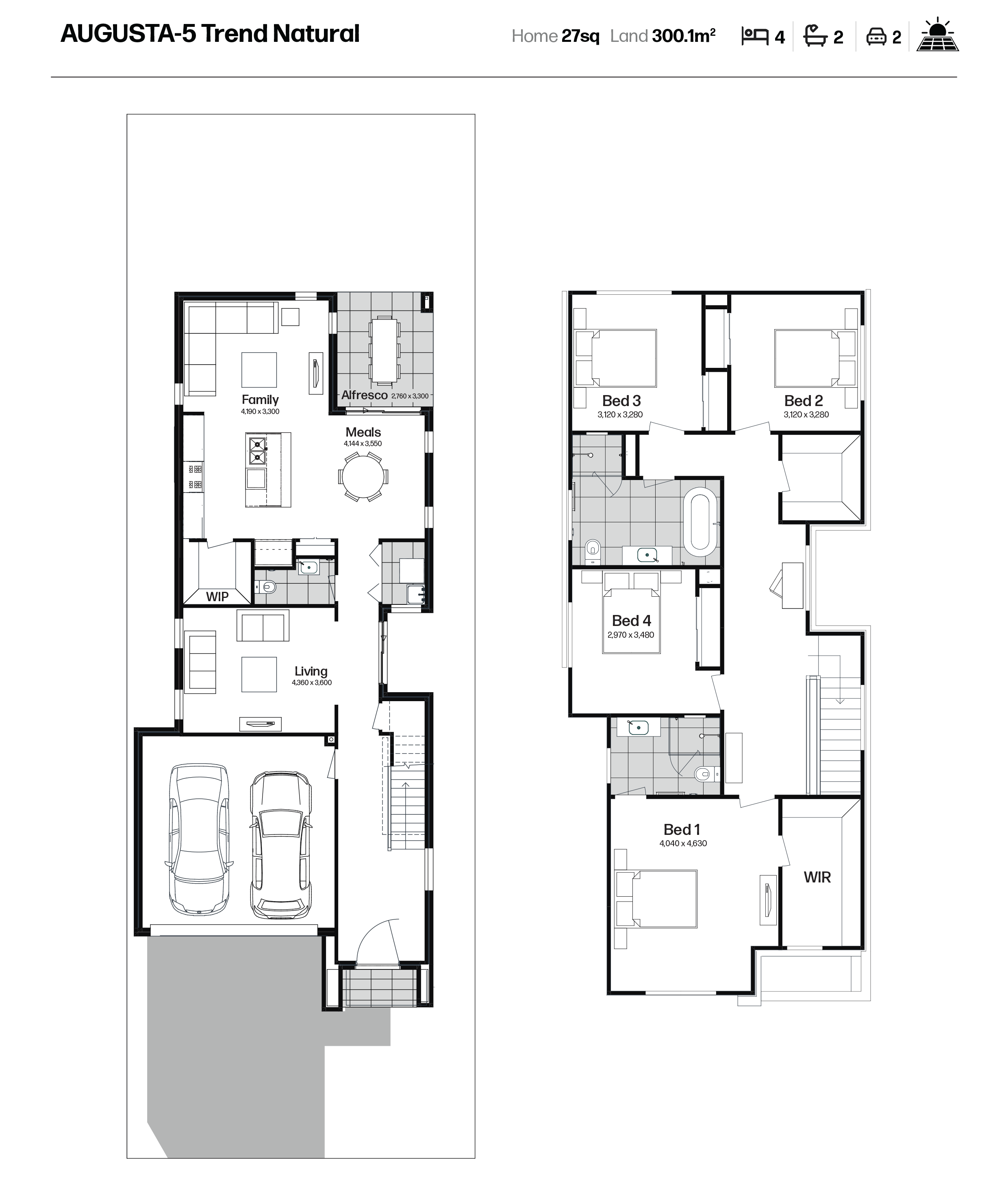 Killarney Estate - Box Hill - Lot 36 Floorplan