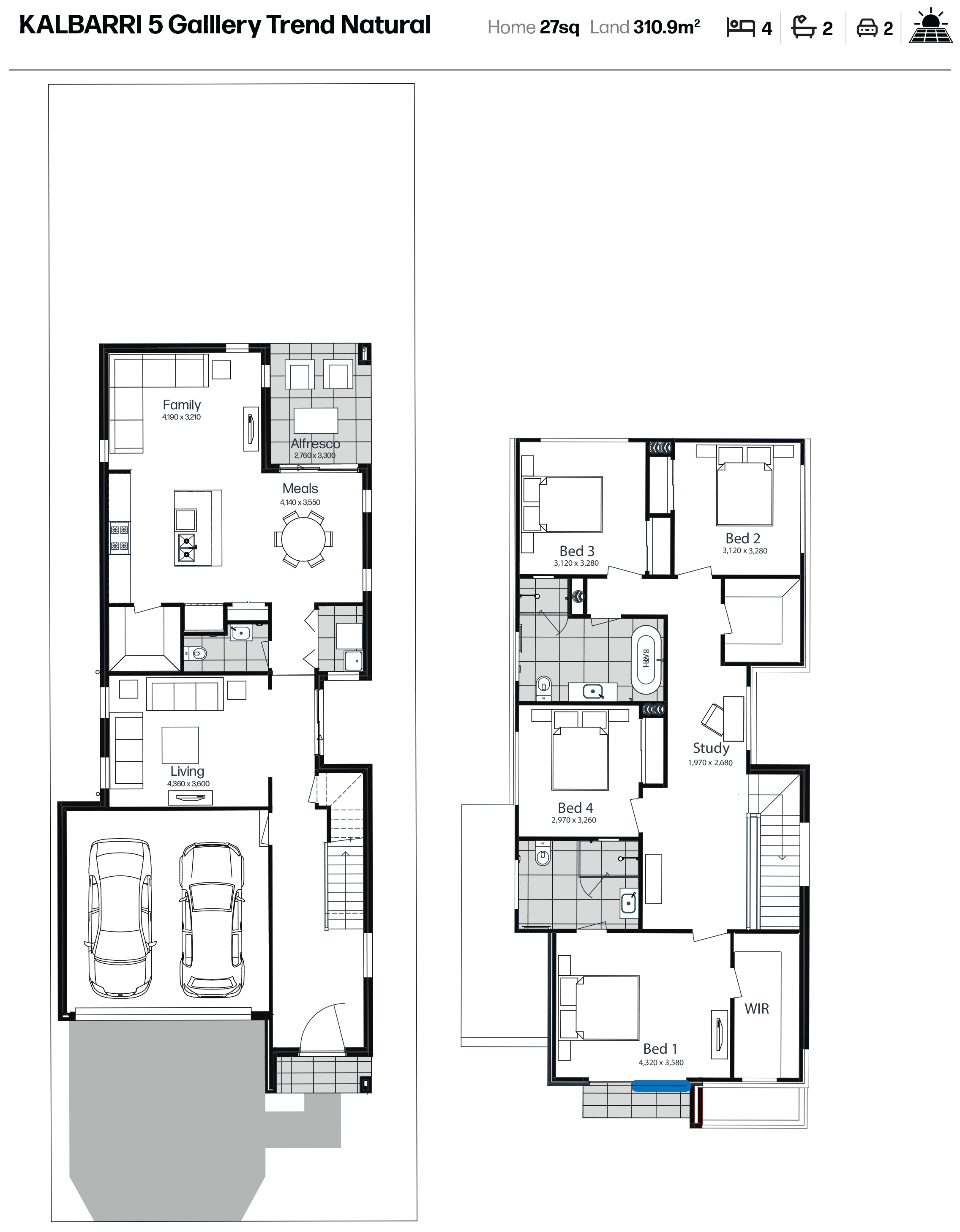Killarney Estate - Box Hill - Lot 7 Floorplan