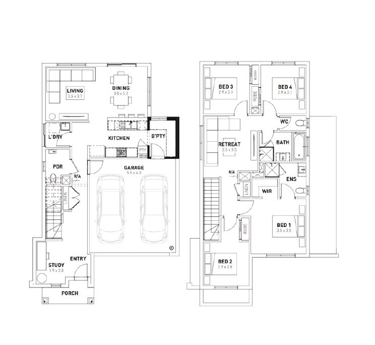 Kinbrook - Donnybrook - Lot 2706 Floorplan
