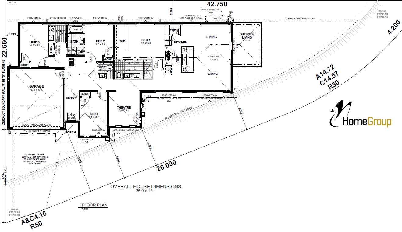 Kingsfield - Sunbury - Lot 2277 Floorplan