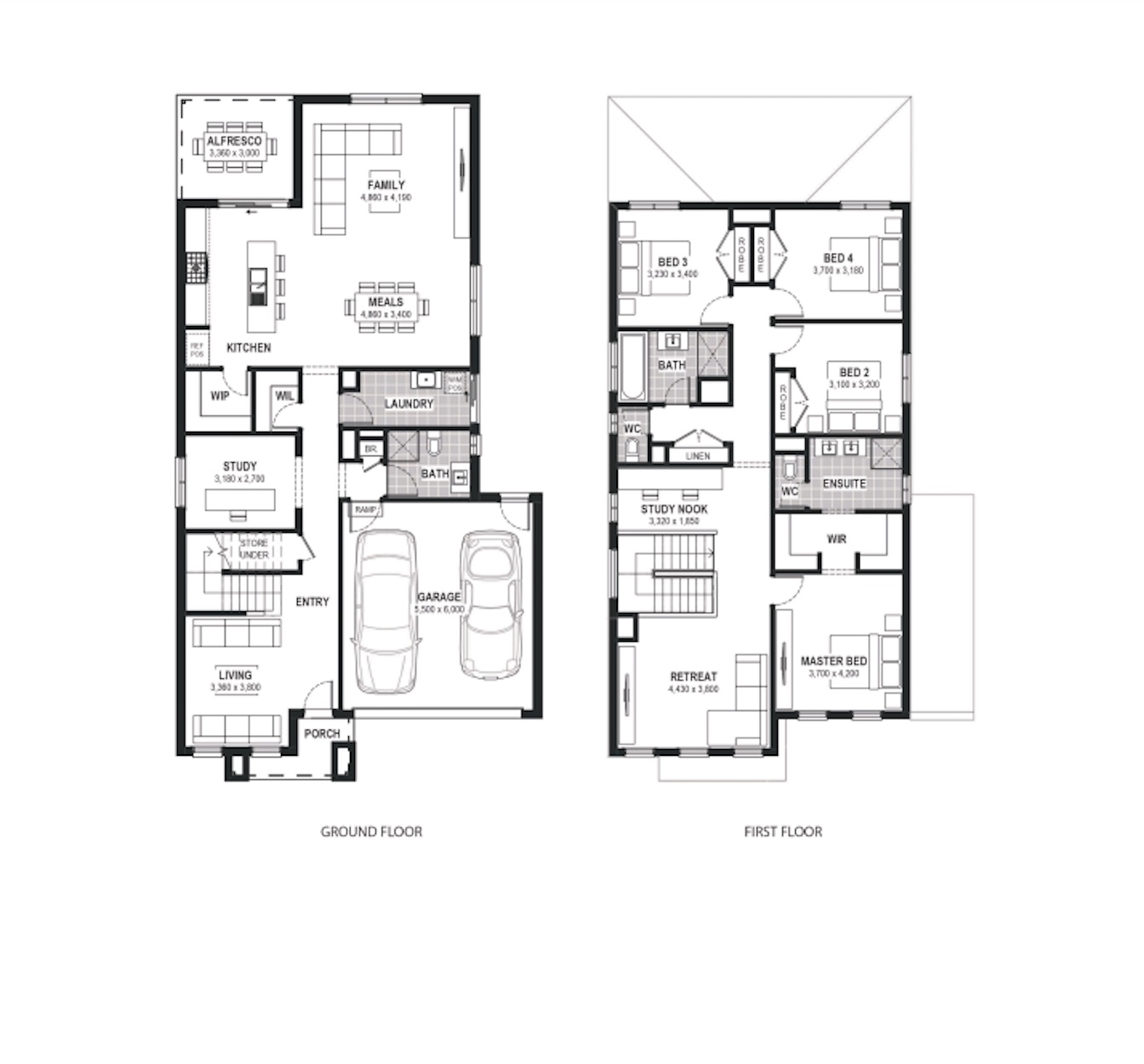 Lakeside - Colac - Lot 55 Floorplan