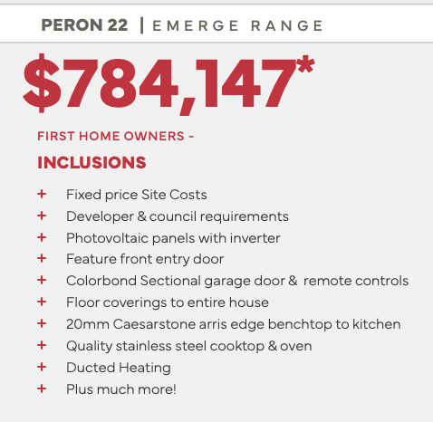Little Springs Estate - Deanside - Lot 537 Promotion/Offer
