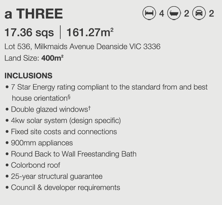 Little Springs Estate - Deanside - Lot 540