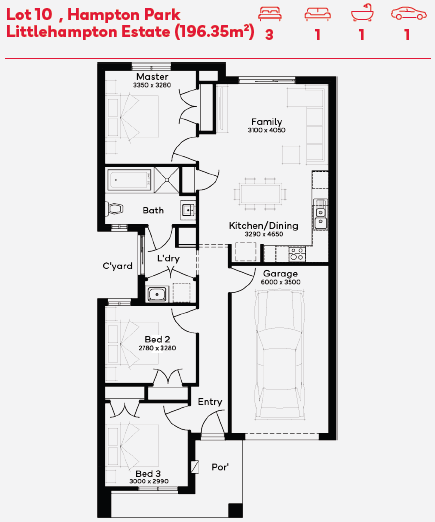Littlehampton Estate - Hampton Park - Lot 10