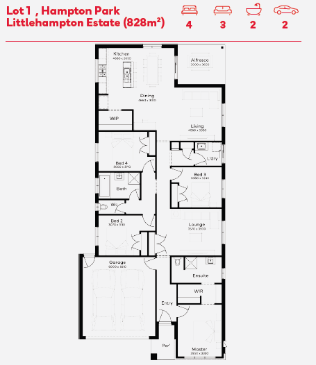 Littlehampton Estate - Hampton Park - Lot 1